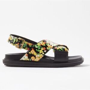 BNIB Marni Floral Fussbett Sandals